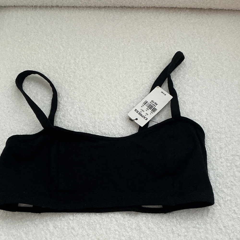 Express Black Bralette